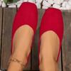 Women's Slip On Ballet Flats Soft Upper Material Lightweight Flexible Sole Casual Comfortable Footwear for Daily Use Work and Travel