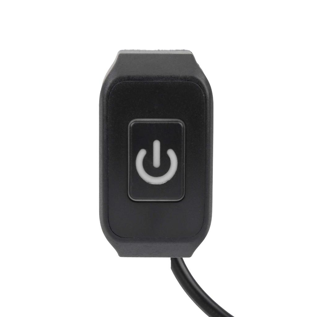 Motocross Accessories Universal Self-Lock Motorcycle Switch 12V LED Handlebar Mount Button For Pit Dirt Bike Waterproof KG-068