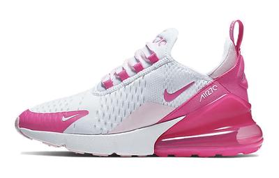 Air Max 270 White Arctic Punch Pink GS CN7079-161
