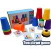Kinder Stapelbecher Quick Stacks Becher Sport Geschwindigkeitstrainingsspiel Klassische Interaktive Herausforderung