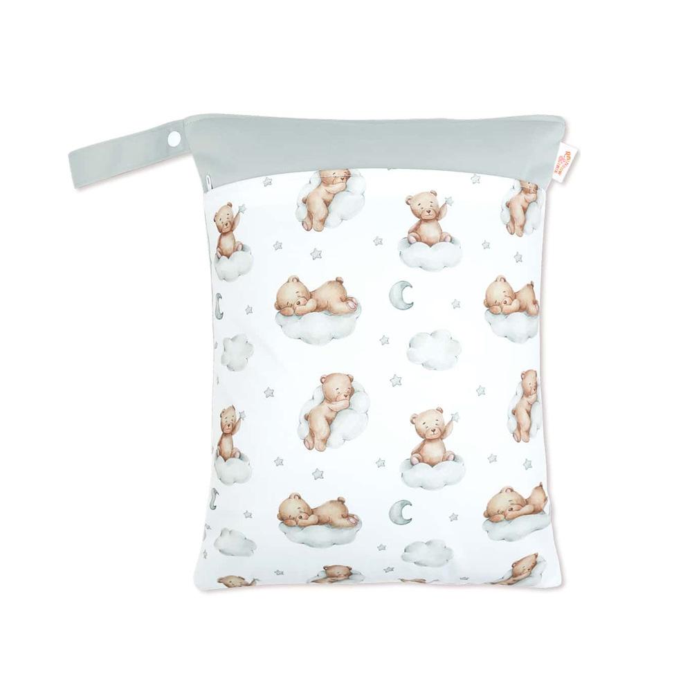 Waterproof Reusable Cloth Bag with Zipper Pocket and Handle - Fashionable Sun Burst Design, Suitable for Beaches, Swimming Pools, Gyms, Yoga