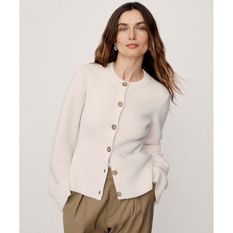 

Casual Loose Solid Single Breasted Long Sleeved Cardigan for Winter Women s Coats New O-neck Knit Cardigan Coat Women s Sweater XXL белый