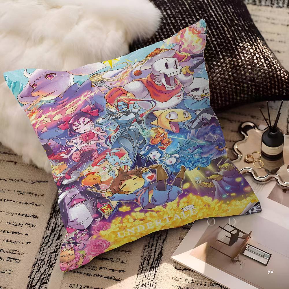 Game U-Undertale Pillowcases Home Bedding Decorative Pillow Cover Wedding Super Soft Pillow Case