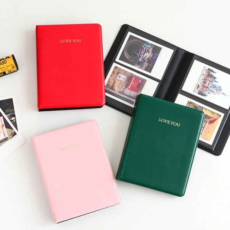 Wholesale New Photo Albums 64 Pockets Photocard Holder for Fujifilm Instax 8 Film Polaroid Mini Instant Picture Case Storage