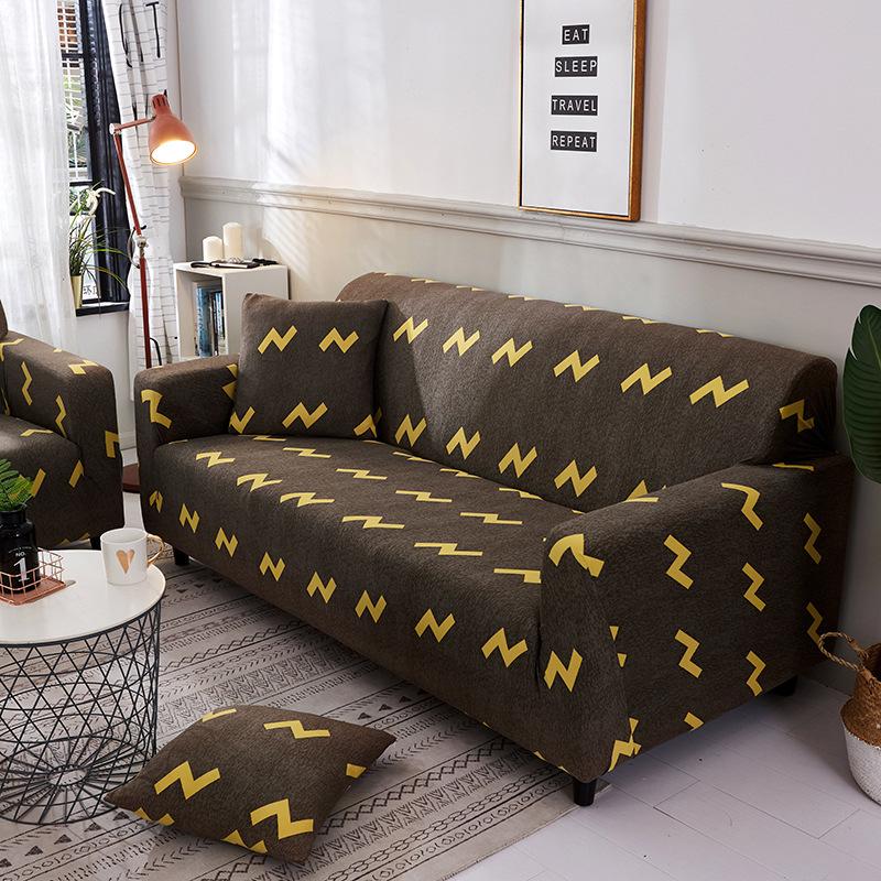 Multifunctional Knitted Stretch Sofa Cover All-Inclusive Soft Durable Washable for Living Room Furniture Protector