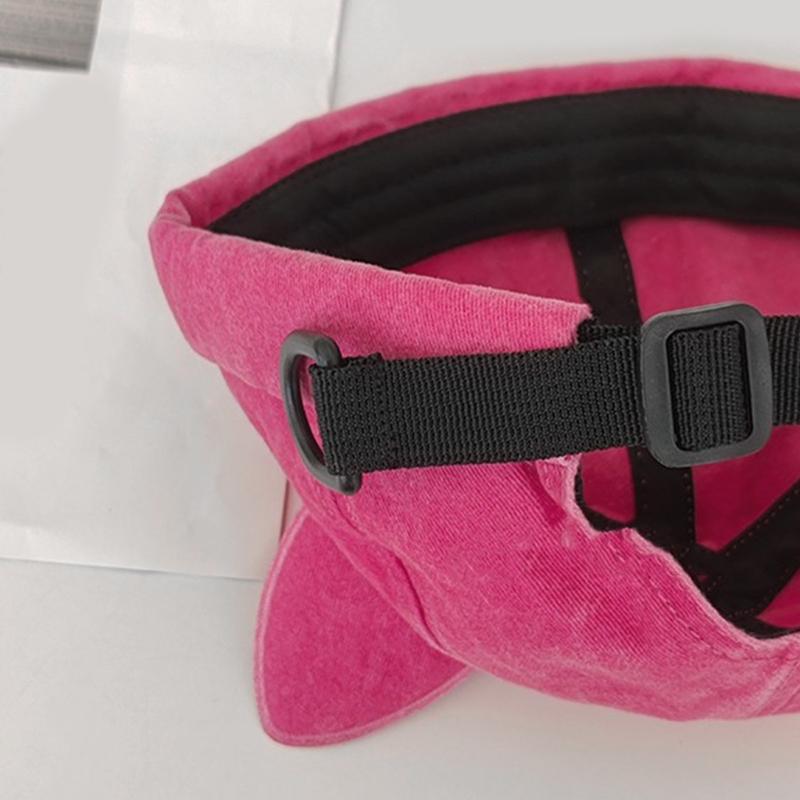 Cat Ear Decor Beanie Hat for Adult Teenagers Portable Beanie Hat Without Brim Spring Summer Anti-UV Hat for Cycling