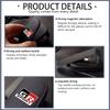 For Toyota Car Leather Glasses Clips Sun Visor Sunglasses CJWH7 Storage Fastener Gazoo Racing TRD Corolla Yaris Chr Auris Rav4 Prado