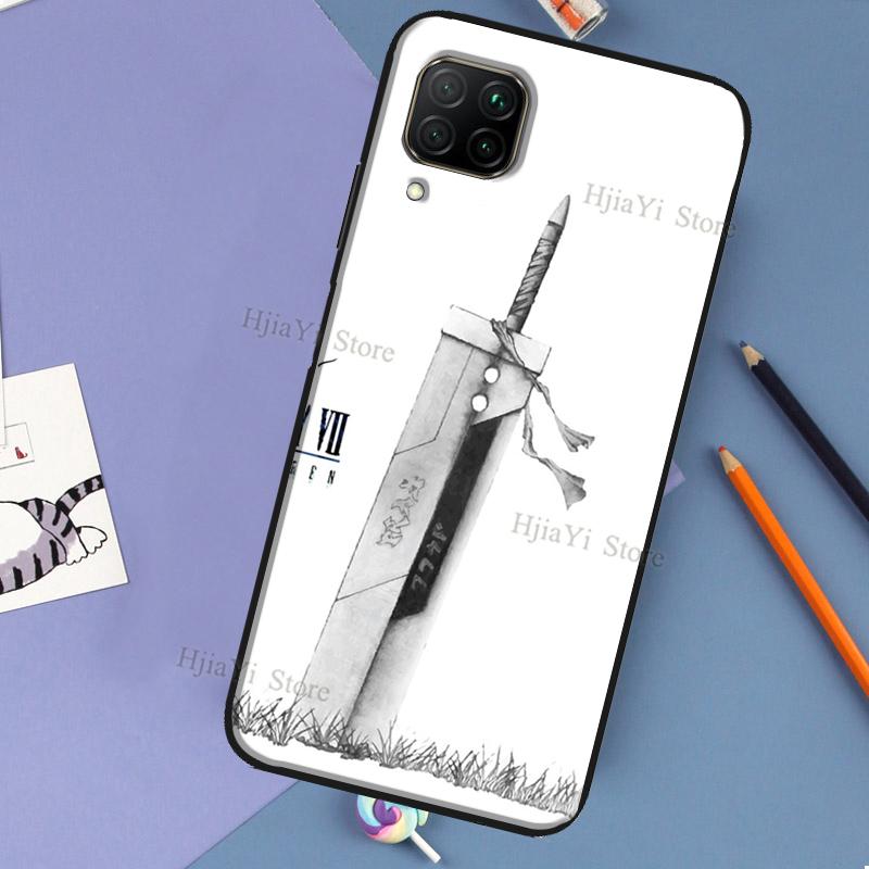 Final Fantasy VII Case For Huawei P60 P40 P20 P30 Pro Nova 5T 9 P Smart Honor X8 X9a 50 70 Magic 5 Lite Cover