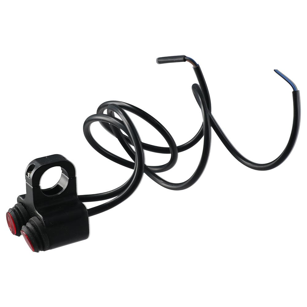 

2,3*1,7-дюймовый переключатель фар на руле мотоцикла для 7/8 дюйма (22мм) диаметр руля