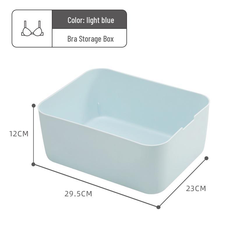 Women's Drawer Organizer: Underwear, Bra, Panty, and Sock Storage Box - 3-in-1 Sorter
