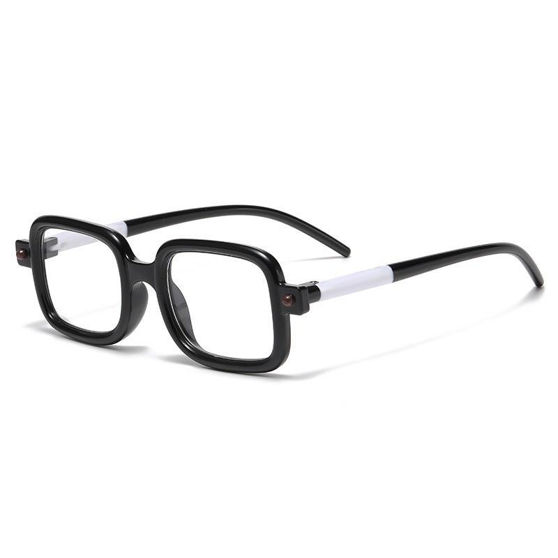 10PCS +100 To +400 Anti-Blue Light Reading Glasses for Men and Women PC Square Frame Eyewear Fashion Presbyopia Glasses
