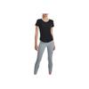Under Armour Spring Summer Womens Running Round Neck Short Sleeve T-Shirt Women T-Shirt Black 1376814-001