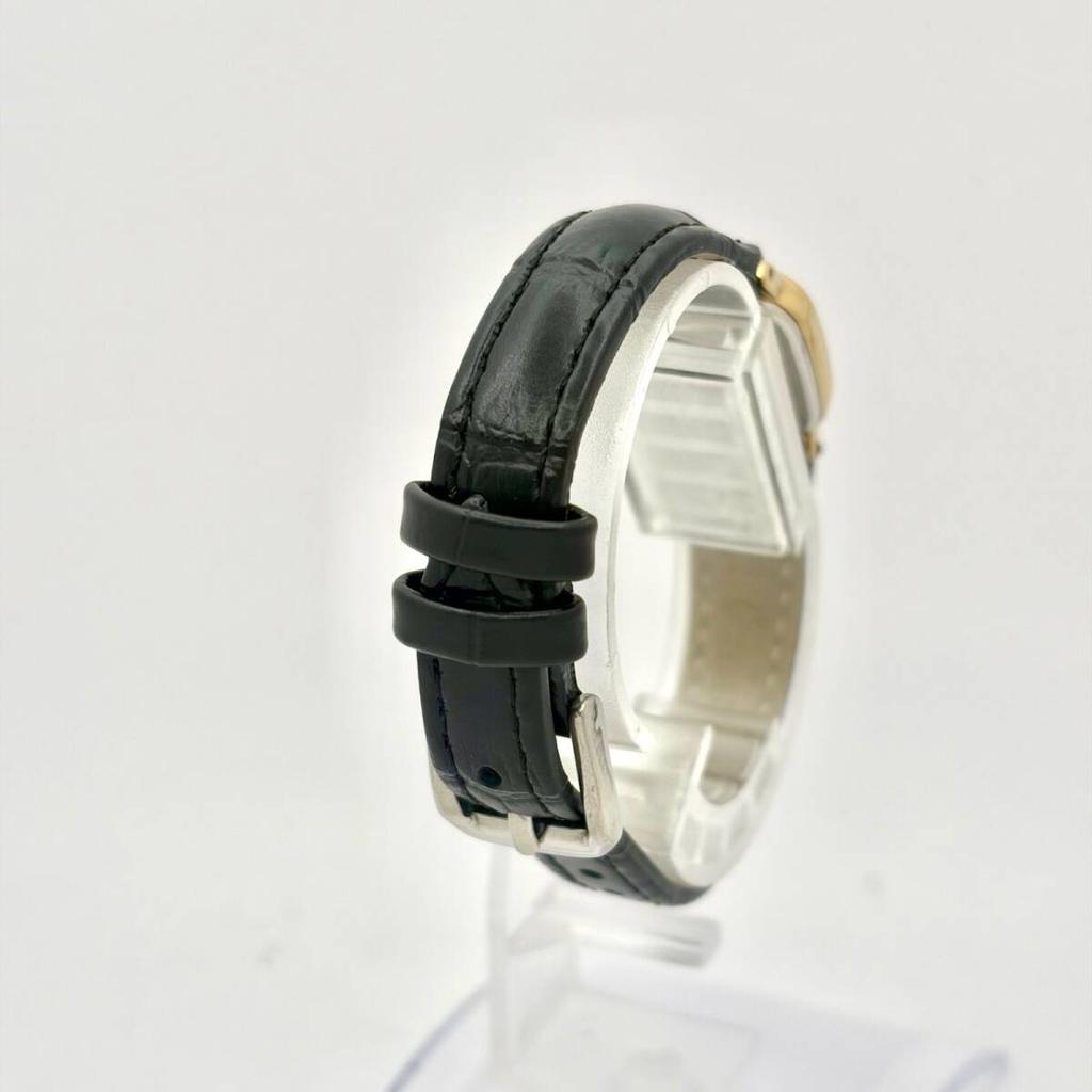 SEIKO Watch Gold Square 442023 New Strap [Excellent Condition/New Battery] Ladies' 2C20-5000