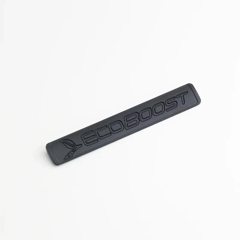 3D Metall Ecoboost Logo Heckklappen Emblem Abzeichen Aufkleber für Ford Focus Fiesta Kuga Escape Mondeo Edge Ecosport