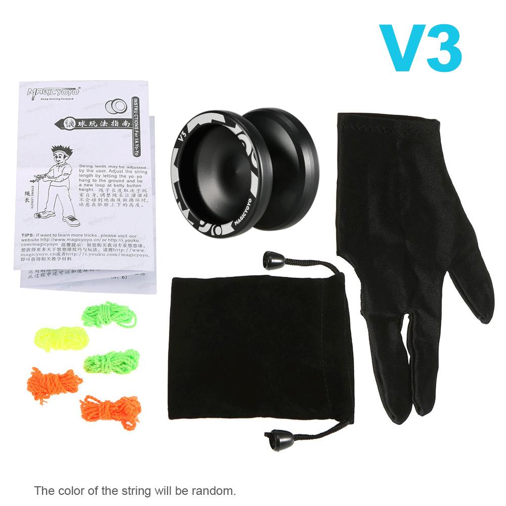 MAGICYOYO Y01/Y03/T7/D3 Professional Yoyo Alloy Unresponsive Yoyo  stainless KK bearing Yoyo Children Boys Toys classic toy