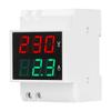 AC80-300V 100A Voltage Ammeter Digital Display Voltage Current Meter Portable Voltage Detector for Measuring Voltage and Current