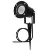 Led Garden Lamp Gu10 Ip65 Waterproof Black With Cable