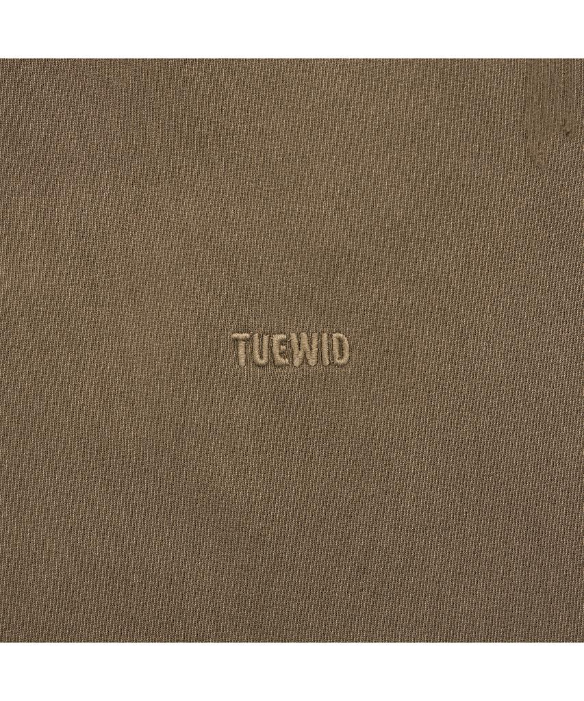 TUEWID Tuewid Classic Embroidery Set Up Pants In Umber