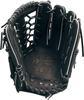 ZETT Winning Road Soft Baseball Glove for Black Size 8 All-Around Left-Handed Throws, (1900), (BRGB33440R)