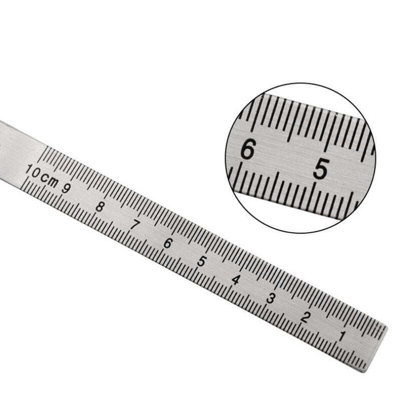 180 Graders Gradvinkelmätare Metalllinjal Vinkelmätare Rostfritt Stål Vinkelmätare Vinkelmätare Vinkelsökare Goniometer Vinkelöverförare