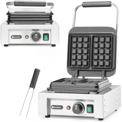 Professional Waffle Maker, Large Grid, 2 Brussels Waffles, 2200W