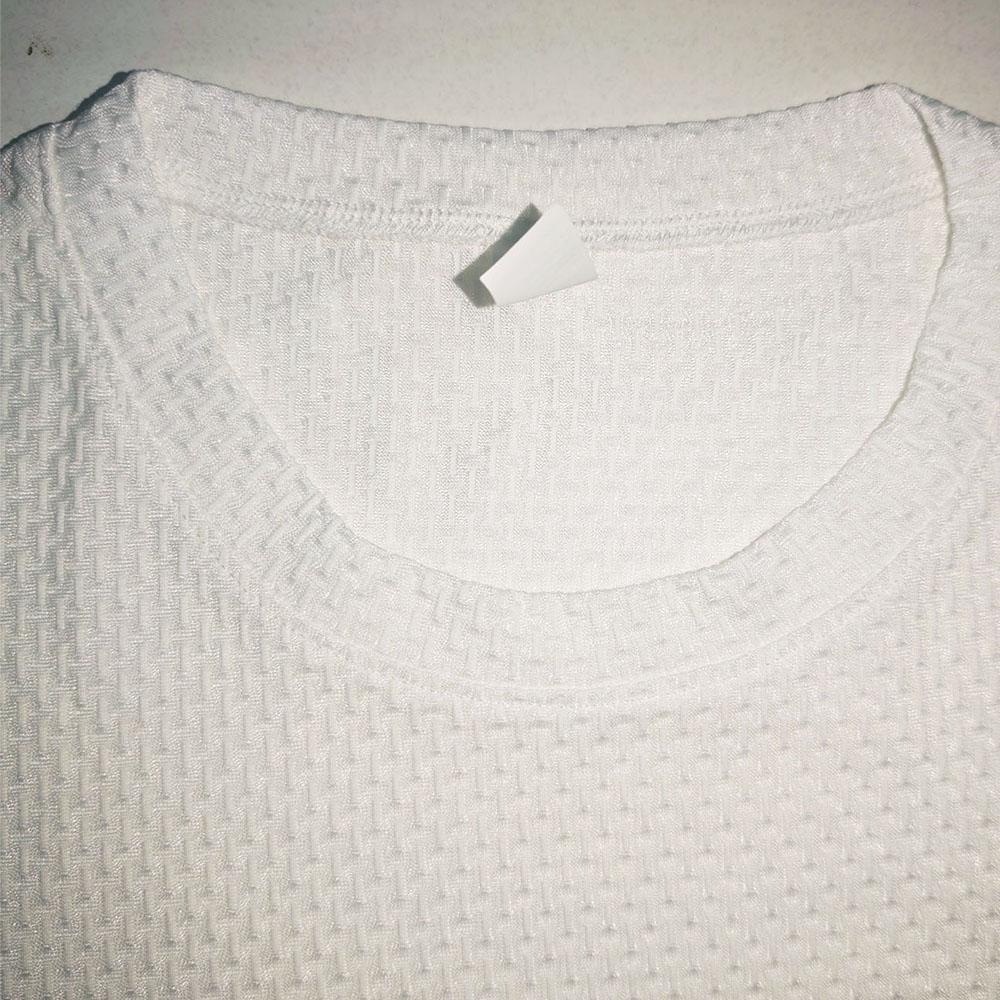 Men's Summer Quick Dry White Solid Color Oversized Short Sleeve T-Shirts Sweatshirts Sports GYM Fitness Tops Blouse For Men