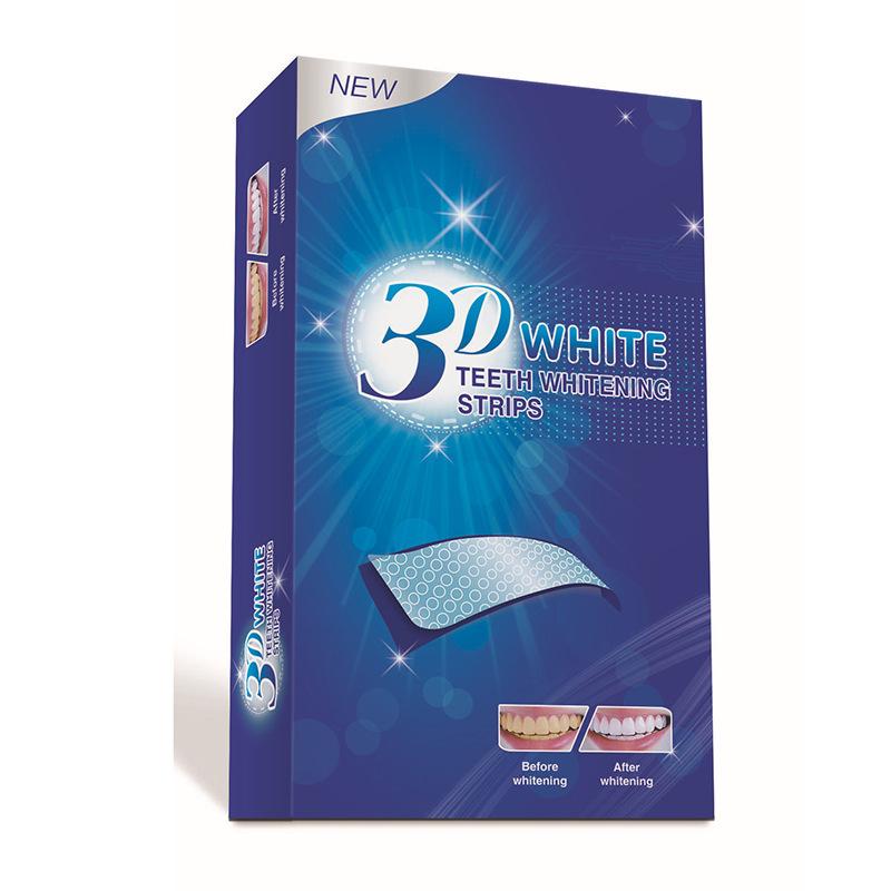 Autocollants 3D pour dents blanches: Blanchiment des dents et élimination des taches pour un sourire magnifique et éclatant.
