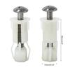 Nylon and Stainless Steel Toilet Seat Cover Hole Screws Easy to Install, 2PCS