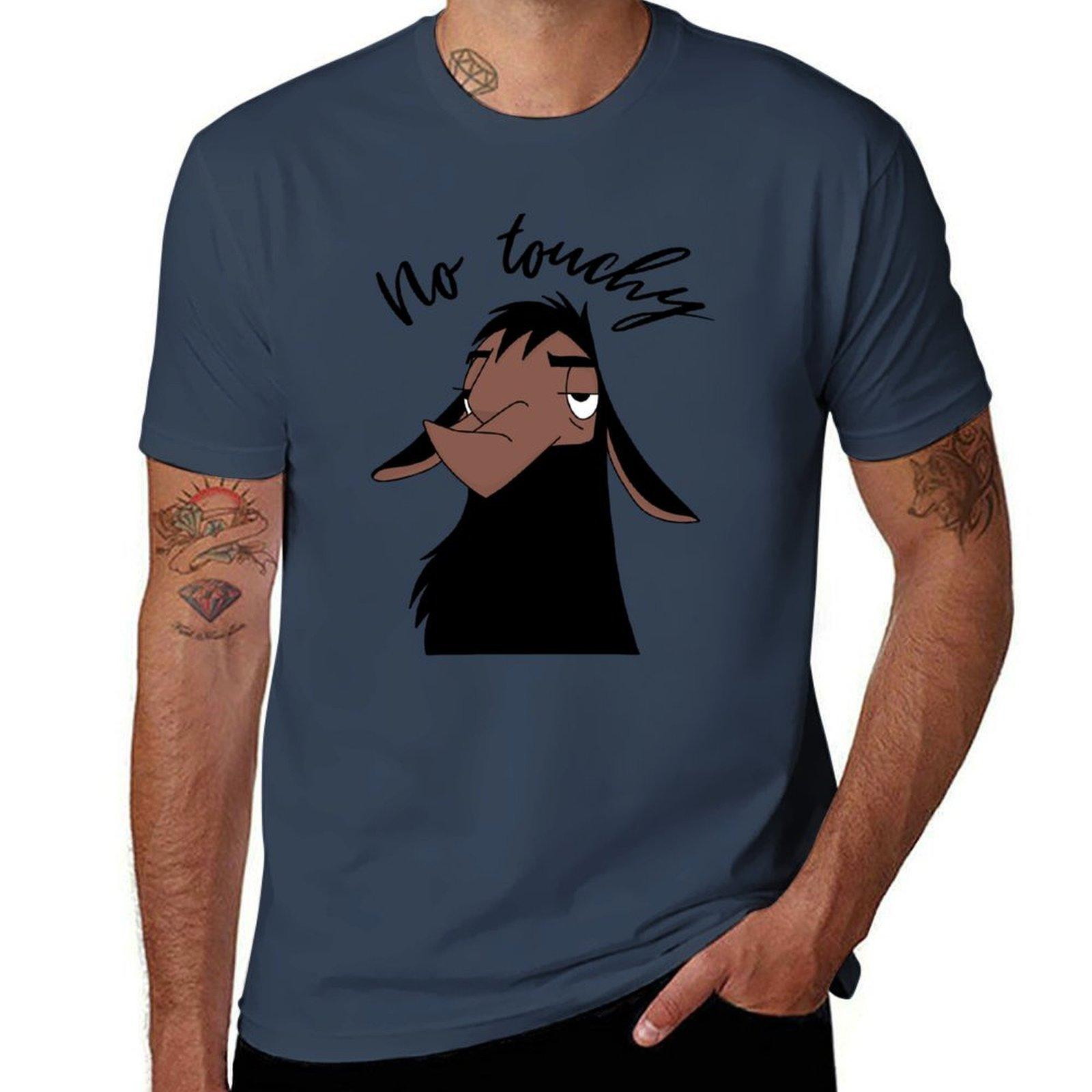 No Touchy Llama Tshirt Urban Style Print Tshirt S