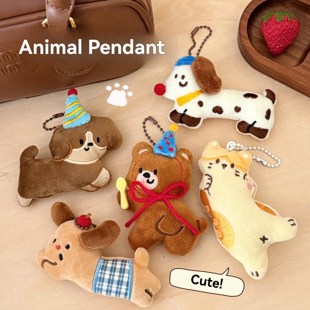 1 Pcs Cute Pet Pendant Backpack Keychain Versatile Pendant Creative Pendant