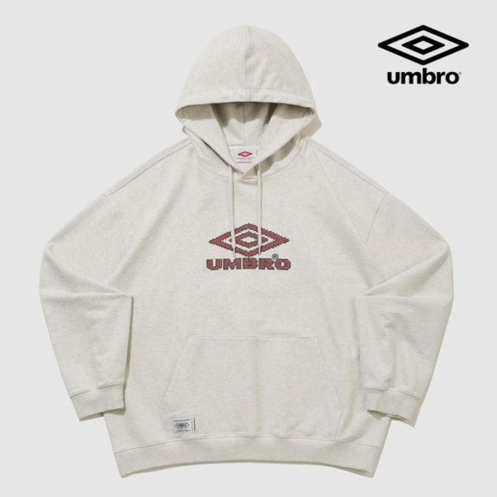 Umbro Brit Casual Craft Hood Tee Ur111chd22 Omg Oatmeal Gray (OMG)/90