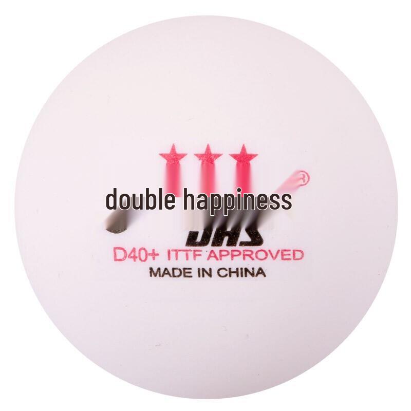 DHS 3-Star 40+ Seamed Table Tennis Balls (100 Count)