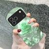 Ice crystal-colored roses For iPhone 17 16 15 14 Pro 13 Plus 12 mini 11 Pro Max XR X S 7 8 Elliptical Tempered Glass Phone Case