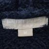 BAREFOOT DREAMS Long sleeve knit Zip hoodie M Navy blue Fluffy jacket Men's Used