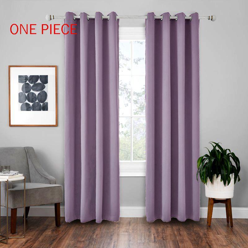 Modern Curtains Blackout For Living Room Curtains Window Lined Panel Curtain
