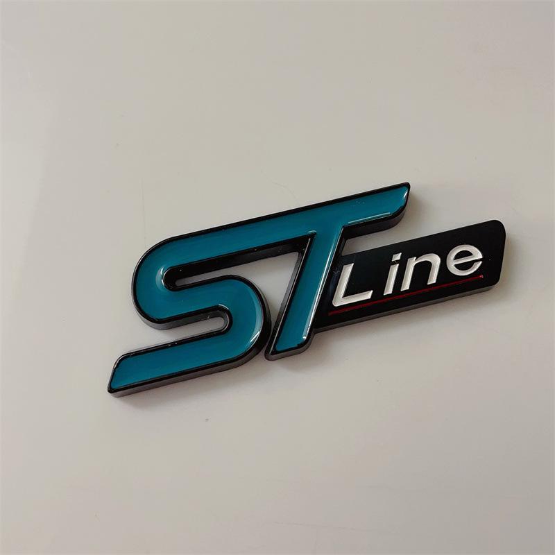Ford Escape ST Sport Rear Tailgate Emblem - STline Metal Car Sticker