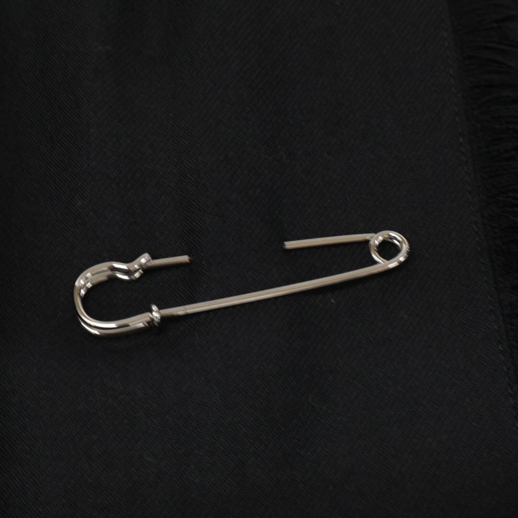 O’Neil of Dublin Buckle Belt Pleated Skirt Skirt XS blackUsed