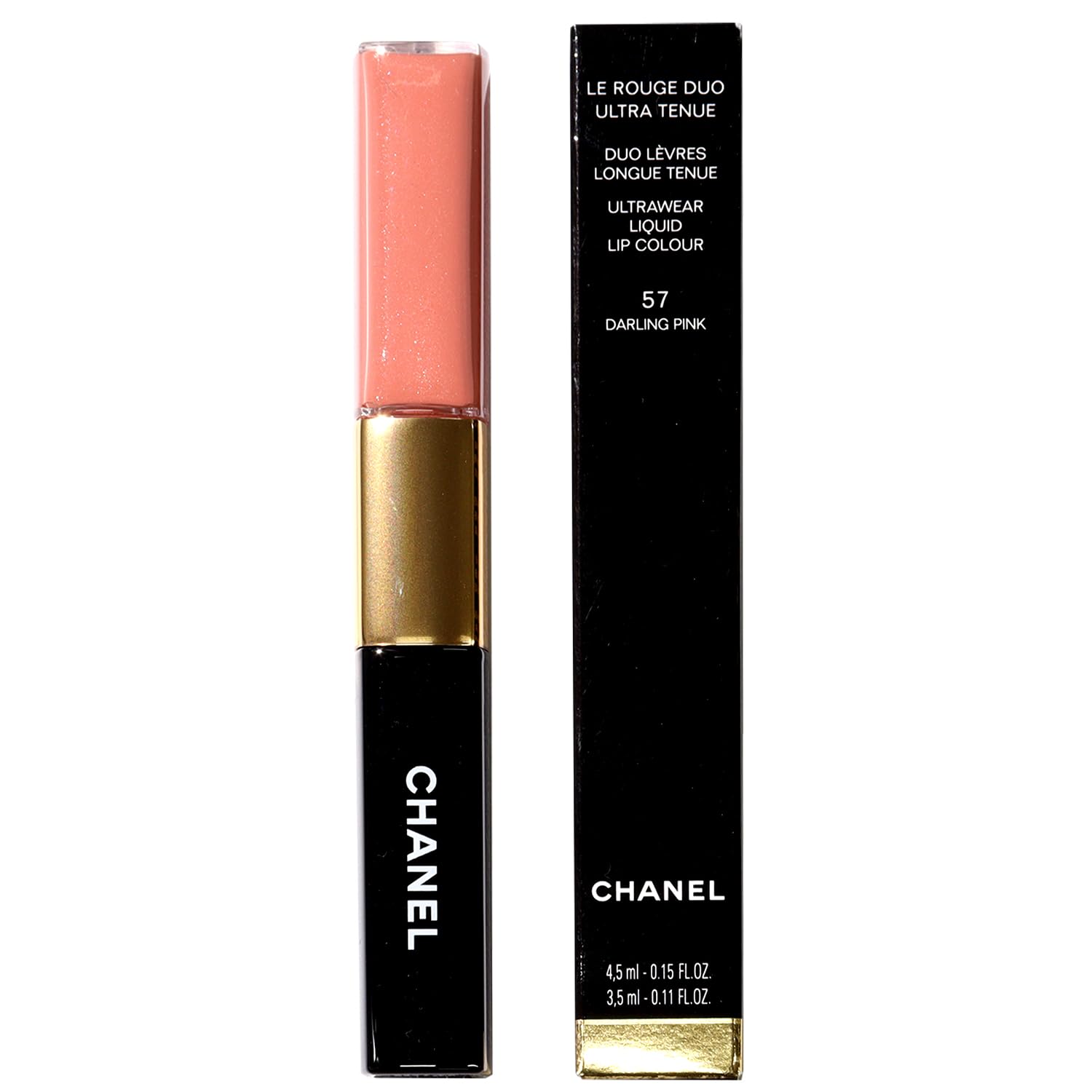 с магазином CHANEL Помада Le Rouge Duo Ultra Tenue Блеск для губ Darling [В подарочной упаковке/С пакетом] & (57 Розовый)