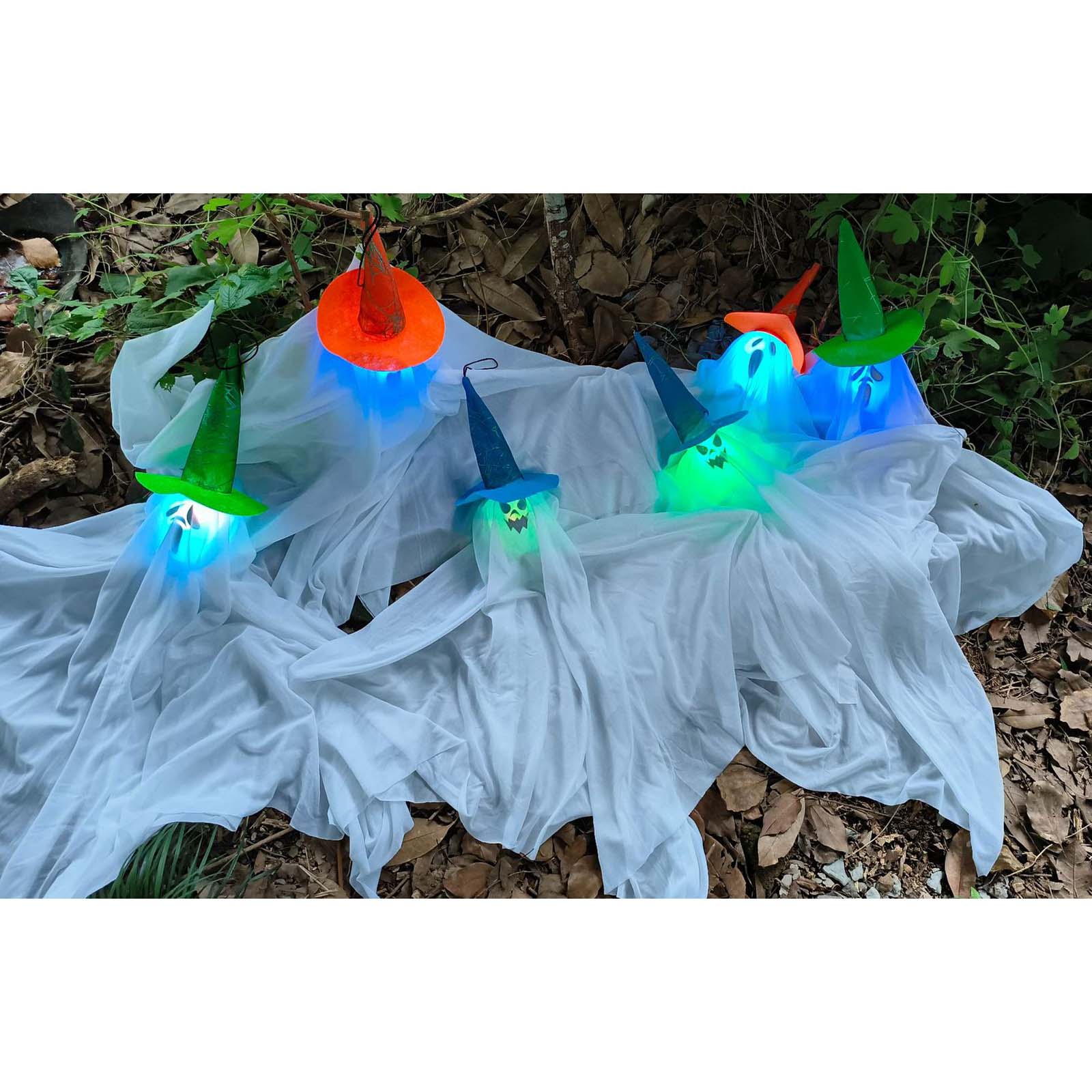 2 PCS Halloween Suspendu Fantôme Décoration Décorations D