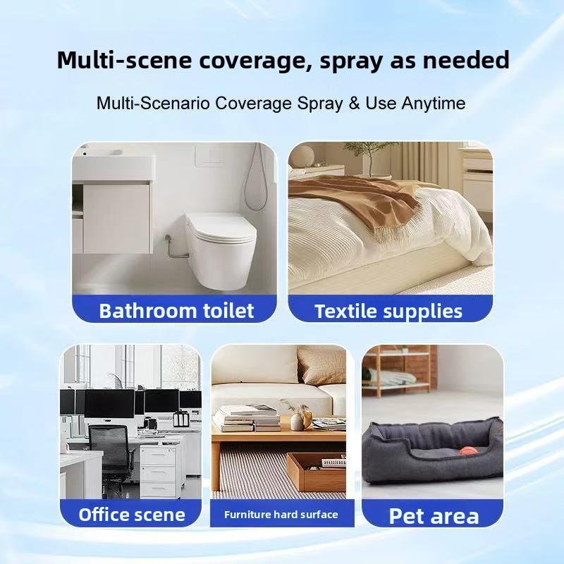 Autumn-Winter Flu Protection Long-Lasting Antibacterial Gentle On Skin Silver Ion Disinfectant Spray