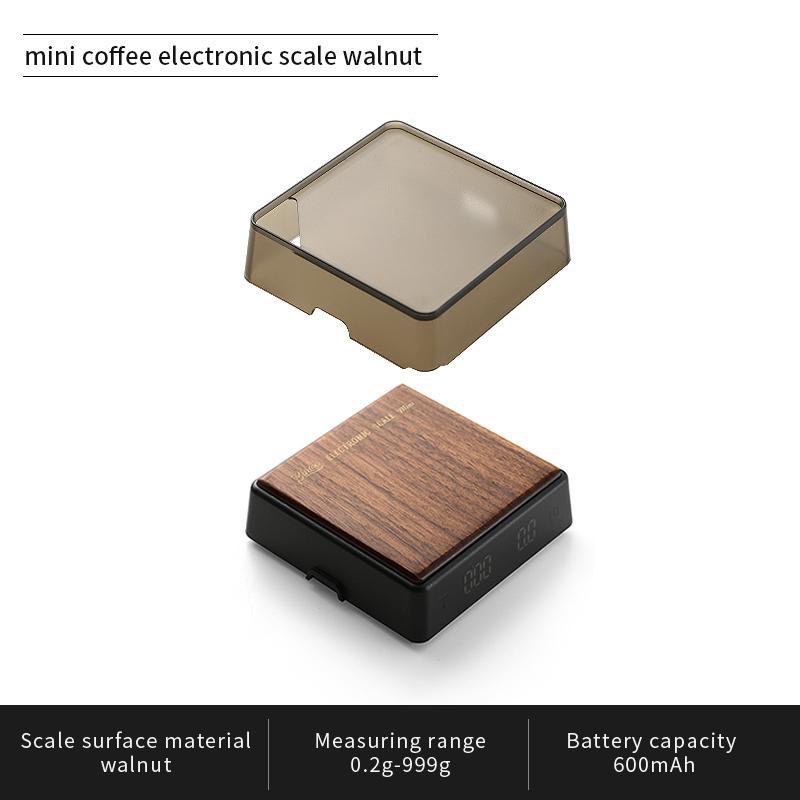 Bincoo Smart Drip Espresso Coffee Scale with Auto Timer USB Charging Kitchen Electronic Scale Cafe Home Barista Accessories