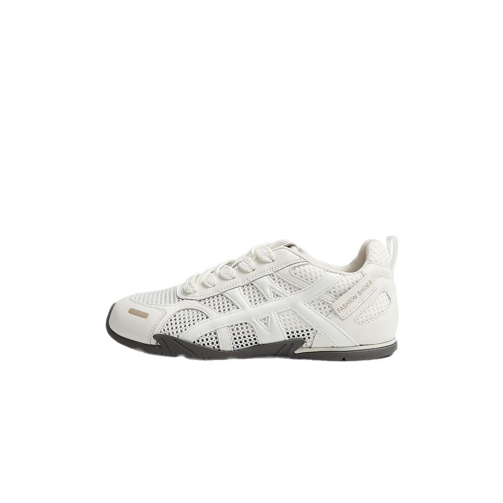 Thin mesh German training shoes women's 2025 new summer height increase breathable casual retro versatile sports Forrest Gump shoes