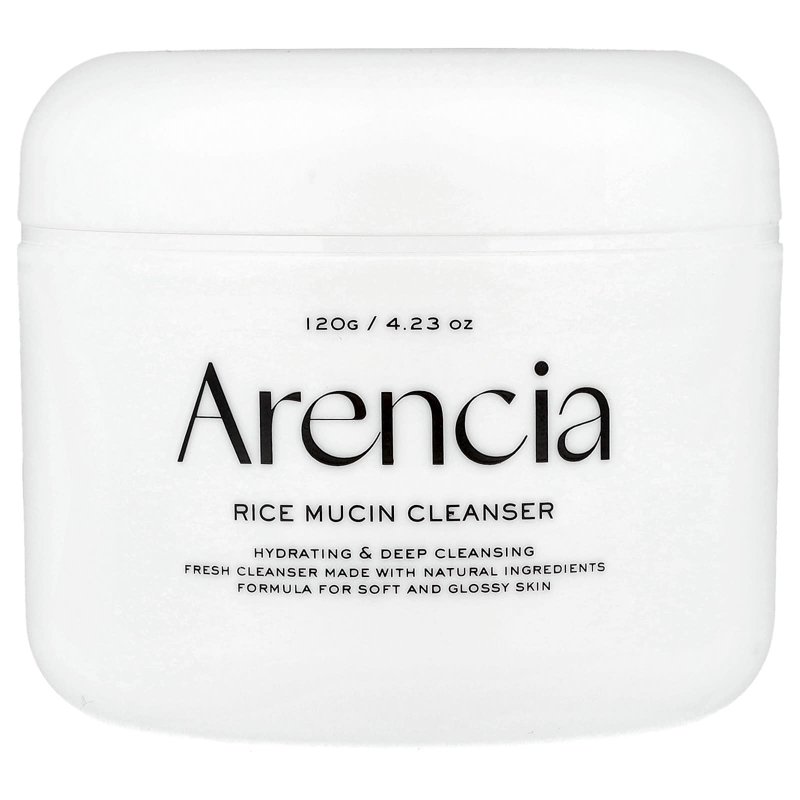 

Arencia, Rice Mucin Cleanser, 120g (4.23oz)