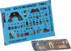 Eduard Space Series Interior 3D Parts Set Hobby Plastic Model Decal EDU3DL72065 1/72 TBM-3 Decal/Etched (for Boss) (Airplane)