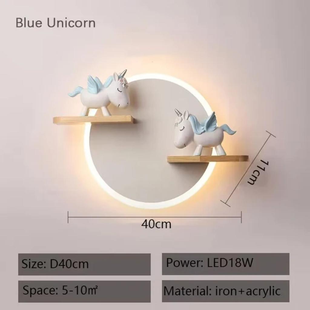 New Nordic Modern Sconce Wall Light LED Wall Lamp  Children's Room Bedroom Bedside Aisle Decor Indoor Lighting 6pa