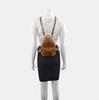 [Pre-Owned] Classic Allover Logo Studded Three-In-One Coated Canvas Shoulder Crossbody Backpack - Very Good #1IQOZOA