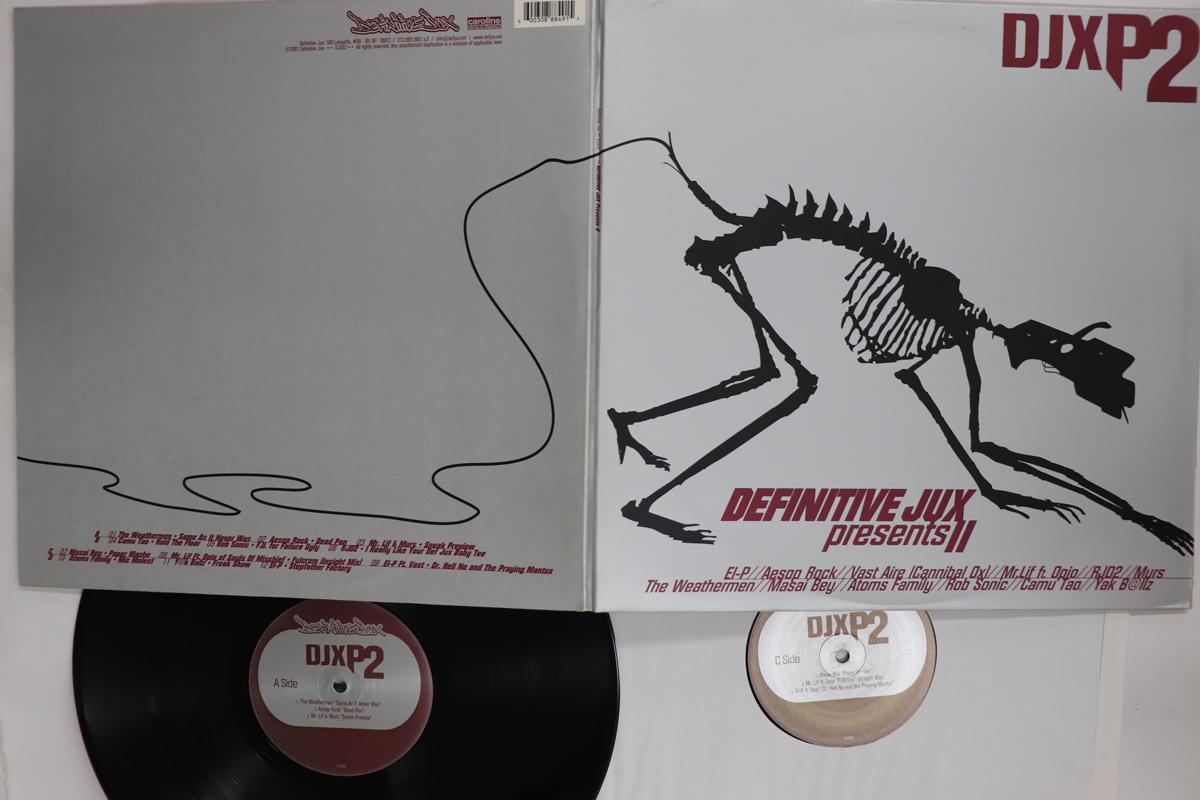 LP Record VARIOUS Definitive Jux Presents III DJX22 DEFINITIVE JUX 2002 US Rap HipHopRB Used