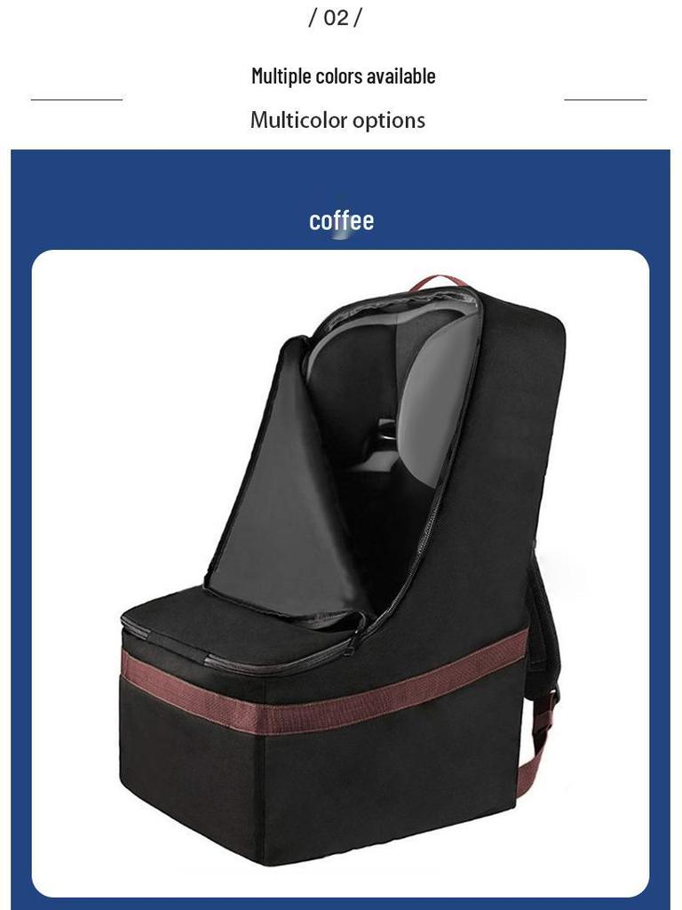 Extra Large Dustproof Car Seat & Stroller Storage Bag with Thick Polyester and Zipper