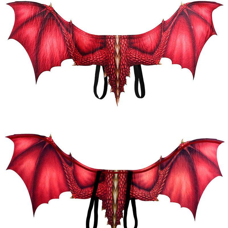 Vivid Non-woven Dragon Wings Cosplay Props For Halloween Parties And Role Play
