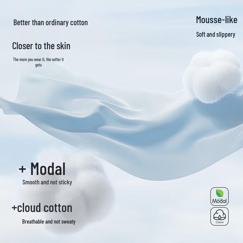 Fenteng Women's Antibacterial Modal Cotton Crotch Underwear 3-Pack